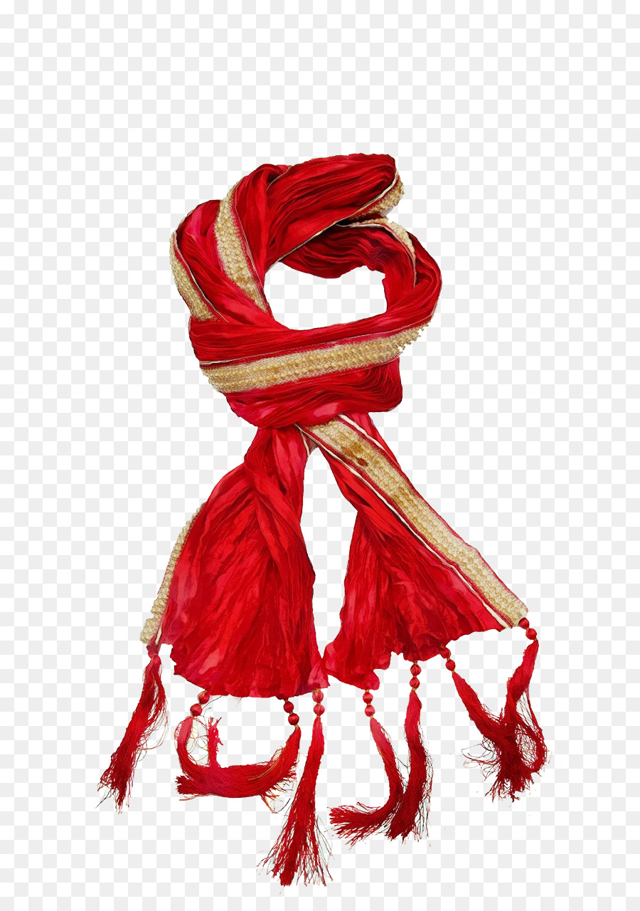 abbigliamento sciarpa rubato accessorio moda rosso - 
