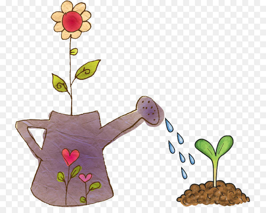 Flowerpot Clip nghệ thuật cây hoa gốc cây - 