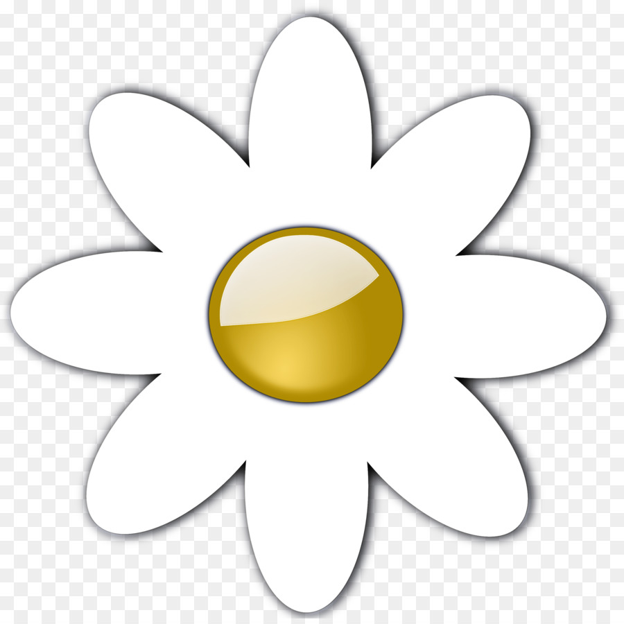 autoadesivo giallo di simbolo del cerchio di clipart - 
