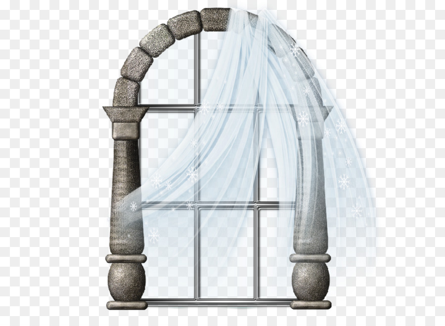 Specchio in metallo Arch Architecture Architecture - Finestra