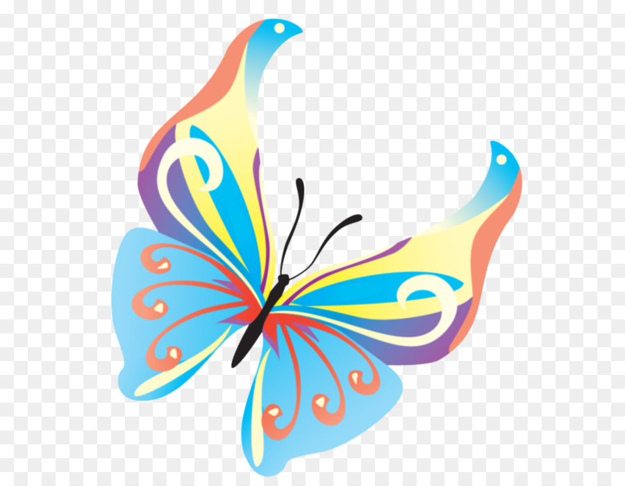 Schmetterlingsmotten und Schmetterlinge Clip Art Wing Insekt - 