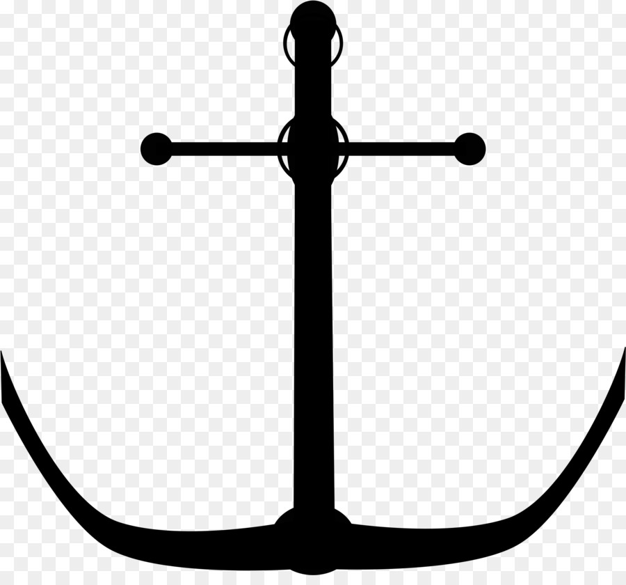 Simbolo linea Clip Art Cross Symmetry - anchor png image png