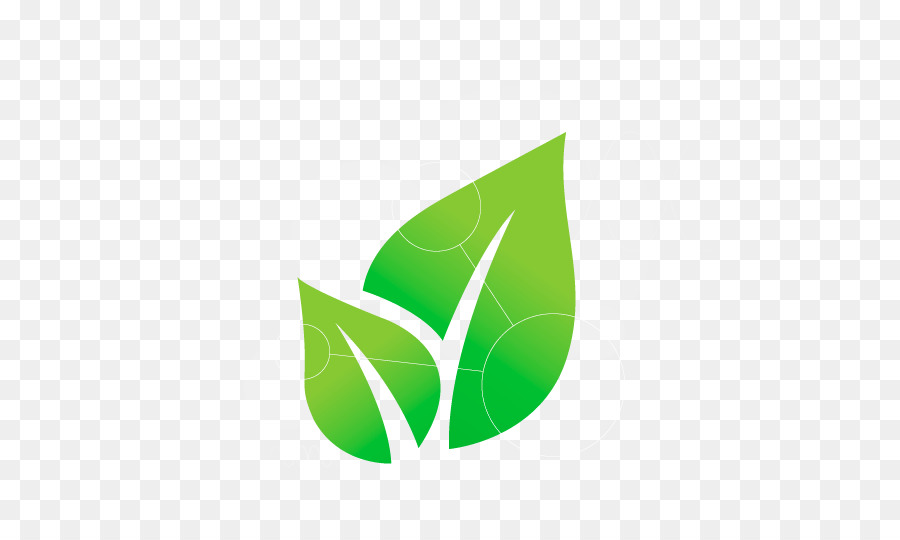 pianta di font logo verde foglia - animale ecologico