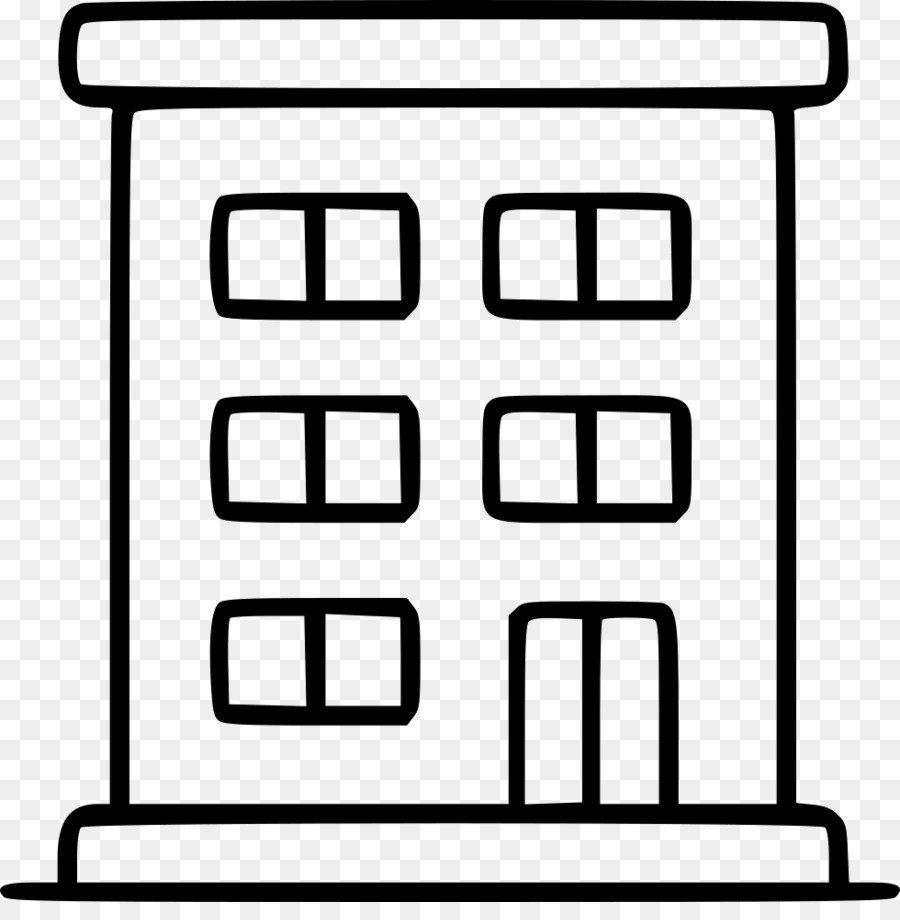 Linea di testo Art Clip Art Rettangolo - icona appartamento segni