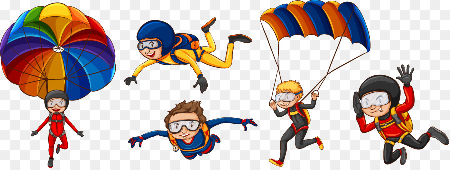 Parachute Extreme Sport Parachuting Air Sports Spaß - Sport Parasailing.