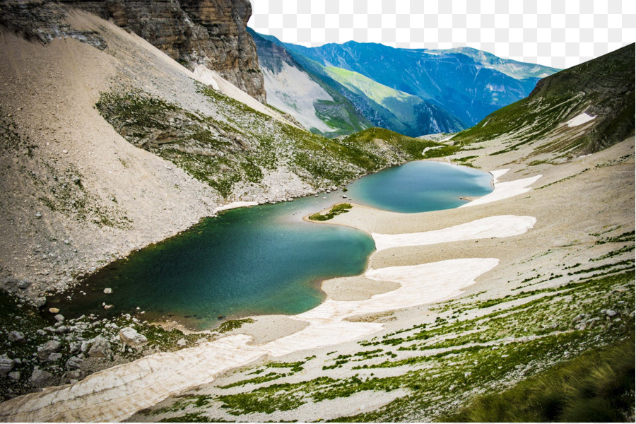 Paesaggio naturale Natura Mountains Forforms Risorse idrauliche Lago glaciale - 