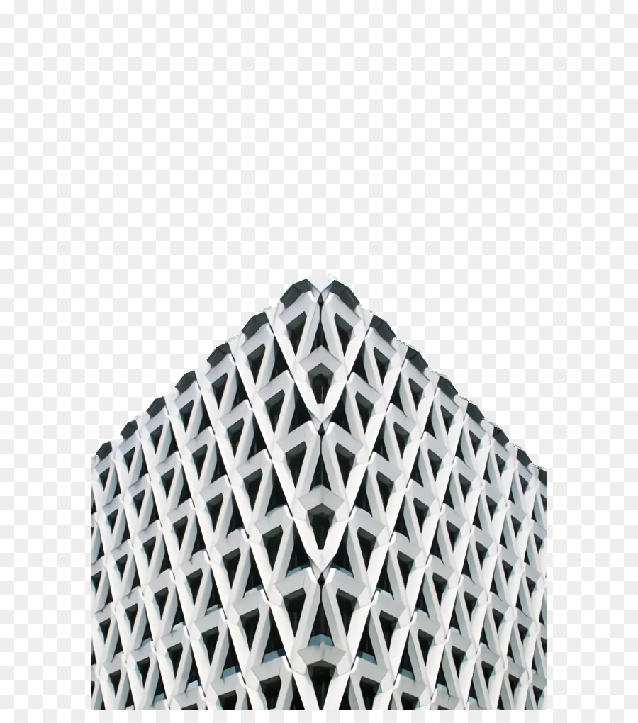 Triangolo del metallo della maglia di architettura del modello - 