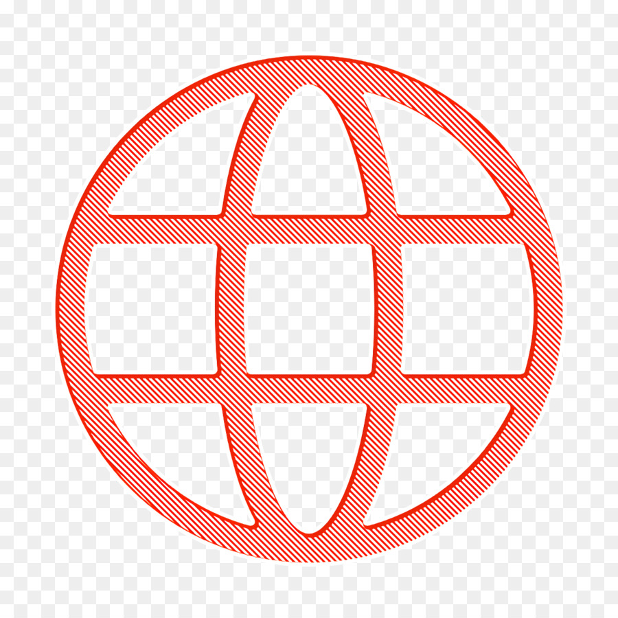 Geografie-Symbol Symbol für lineare Schnittstelle World Wide Web-Symbol - 