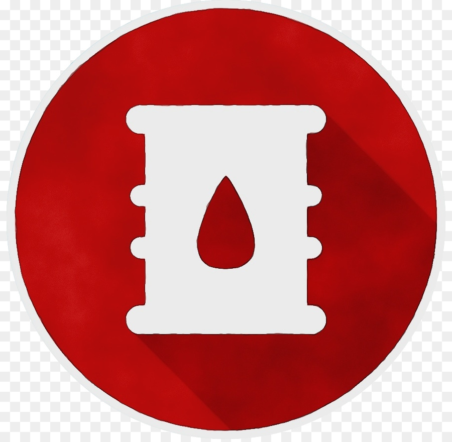Segno di carattere simbolo del cerchio rosso - 
