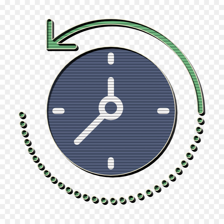 Zeitsymbol Zurückspulen Zeitsymbol Business-Symbol - 