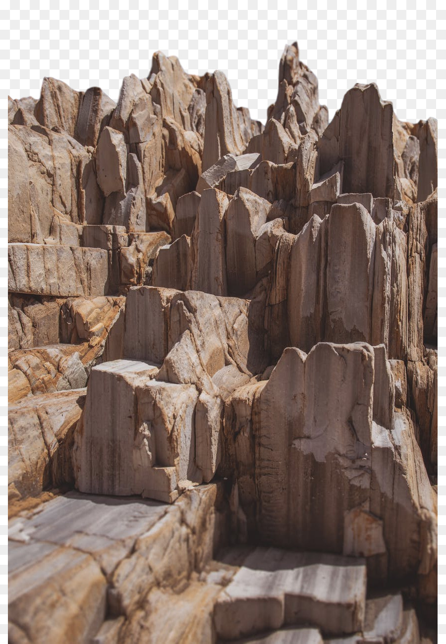 calanchi rocciosi rocciosi di formazione di affioramento roccioso - 