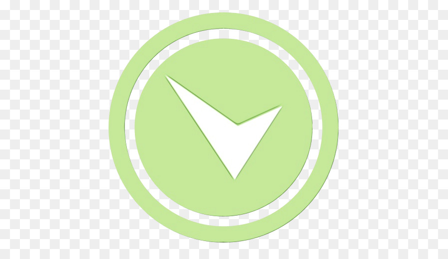 grüner Logo-Kreis-Symbol-Schriftart - 