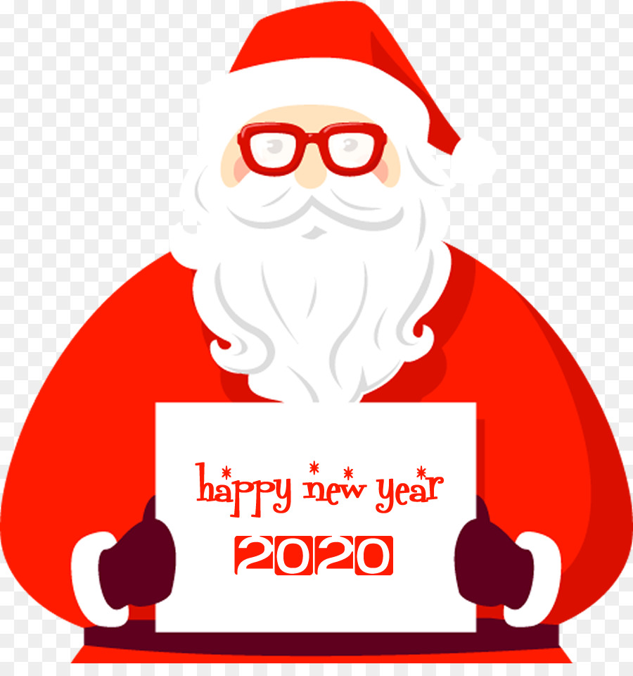 happy new year 2020 santa