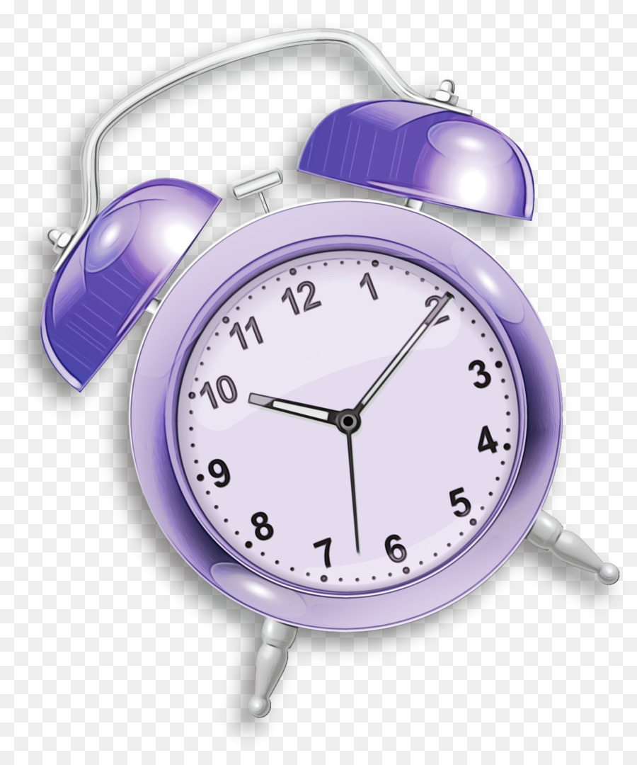 analog watch alarm clock clock watch purple