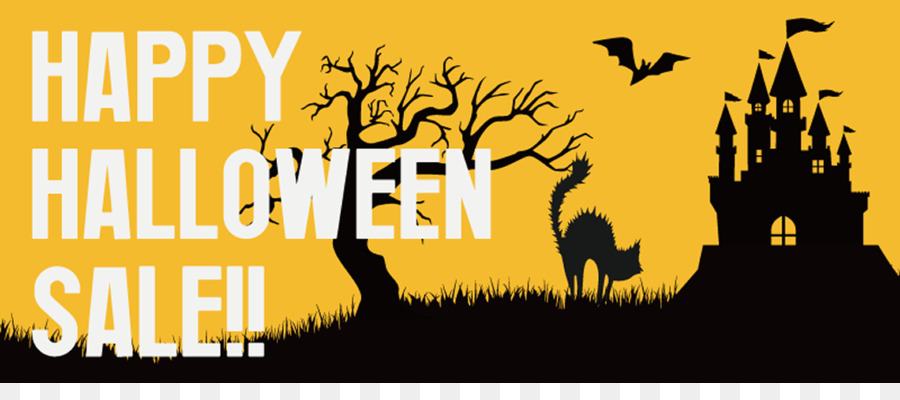 Happy Halloween Sale Promozione di vendita di Halloween - 