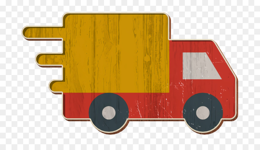 Icona del camion di consegna Icona dello shopping Icona del camion - 