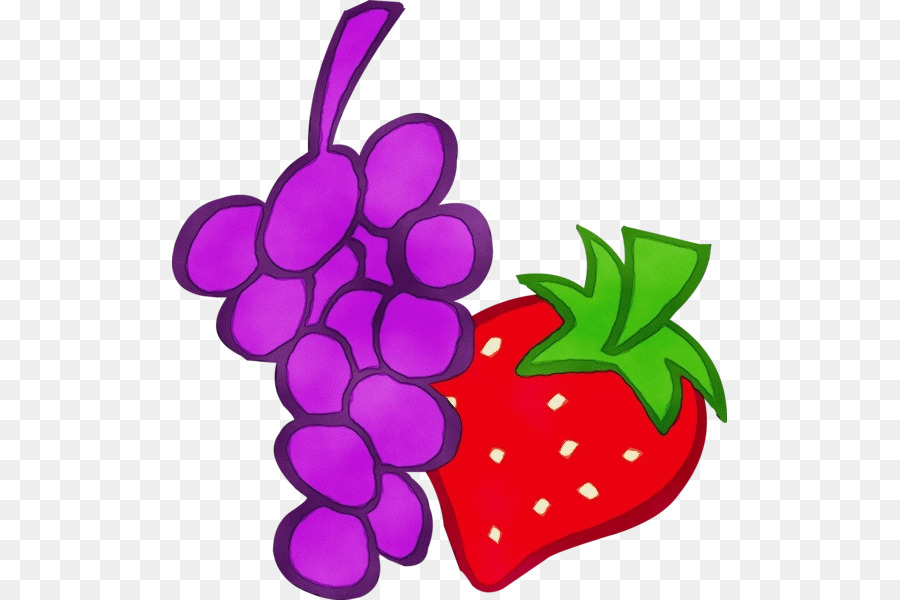 violette Traubenfrucht Clip Art lila - 