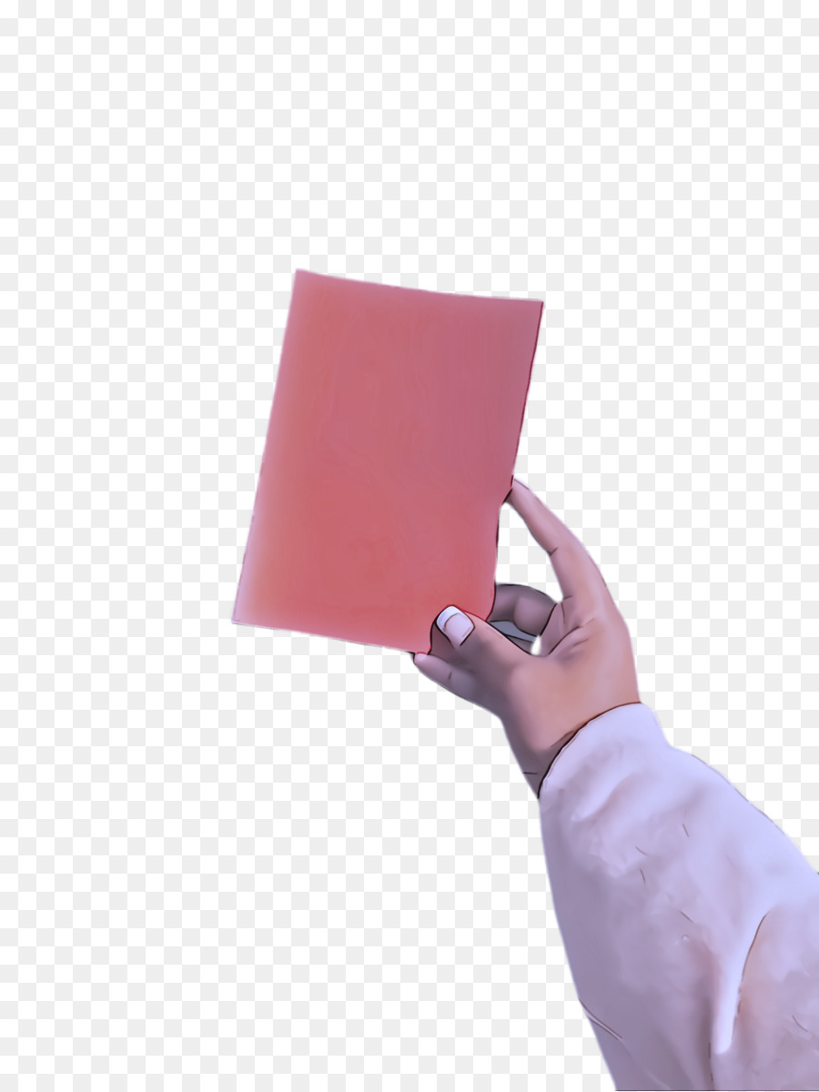 pink penalty card hand wallet paper