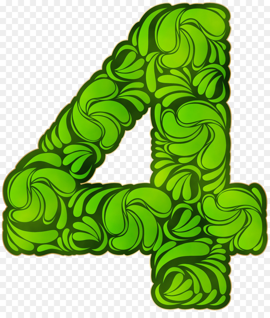 Grünes Clip-Art-Schrift-Symbol - 