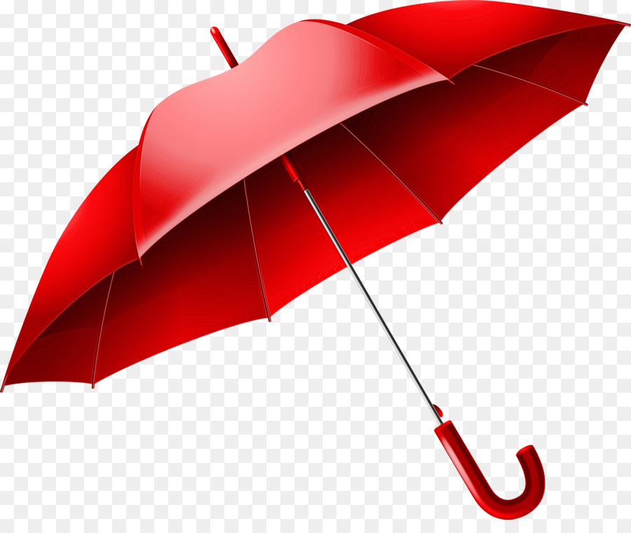Regenschirm rote Mode Accessoire Pflanze rote Fahne - 