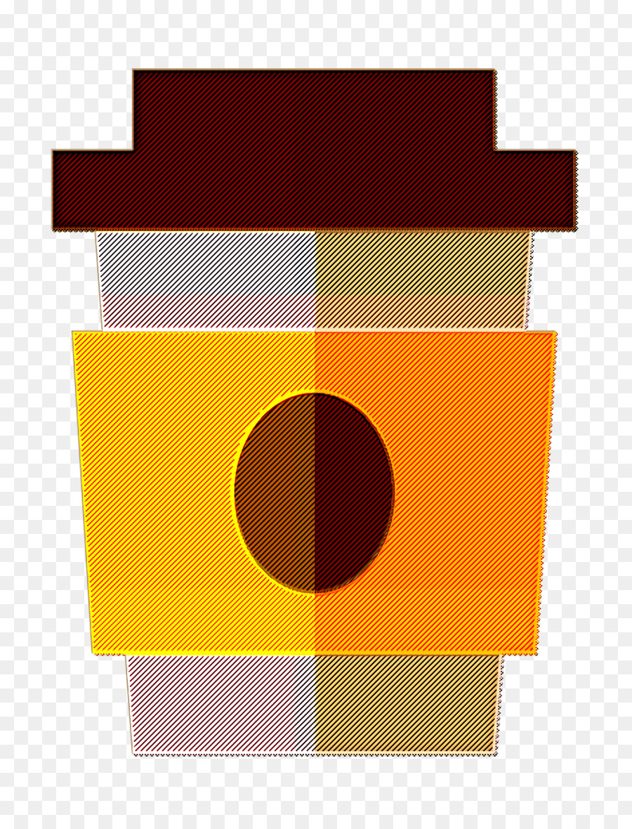 Icona del caffè Icona di affari e ufficio Icona dell'alimento - 