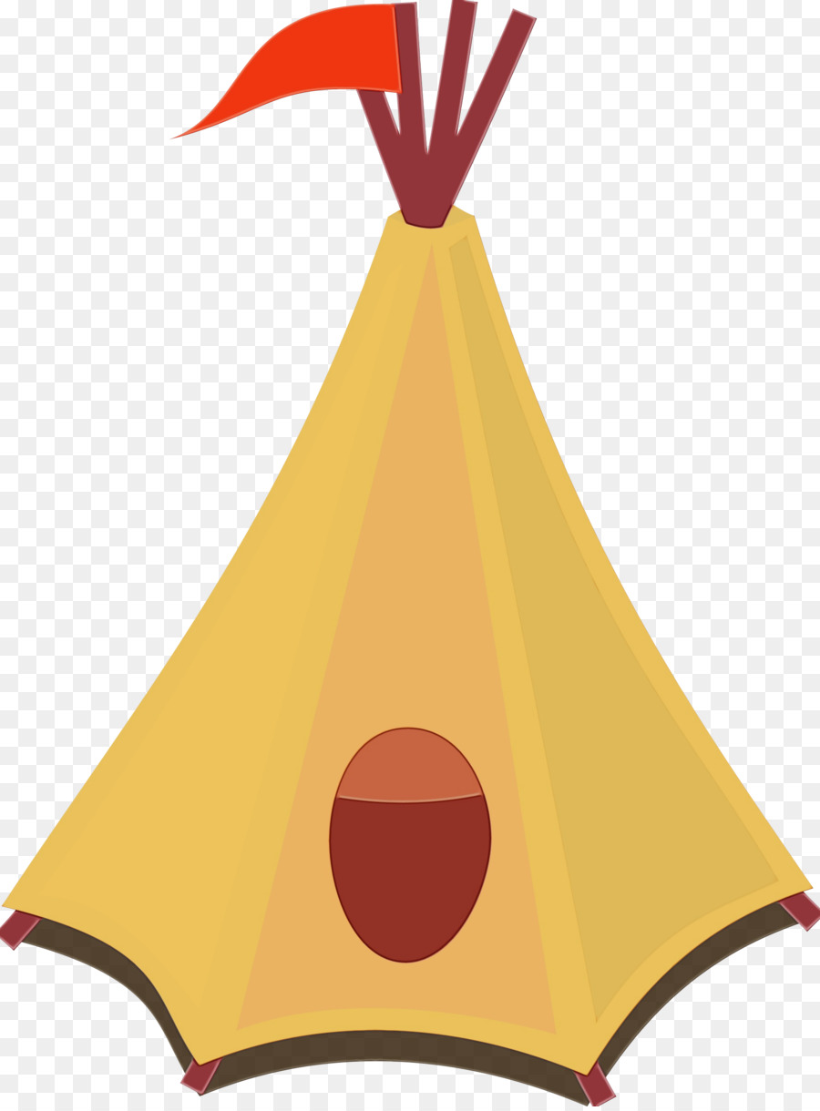 yellow clip art cone