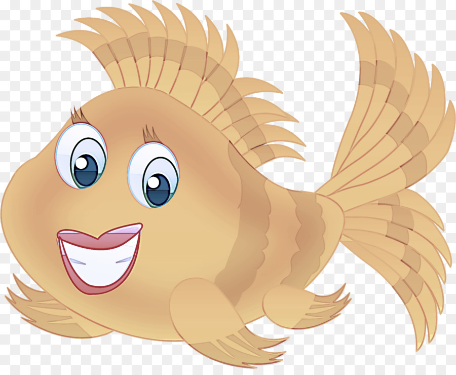 cartone animato testa naso animazione pesce - 