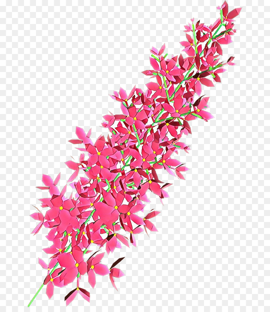 Rosa Blumenpflanze Magenta-Niederlassung - 