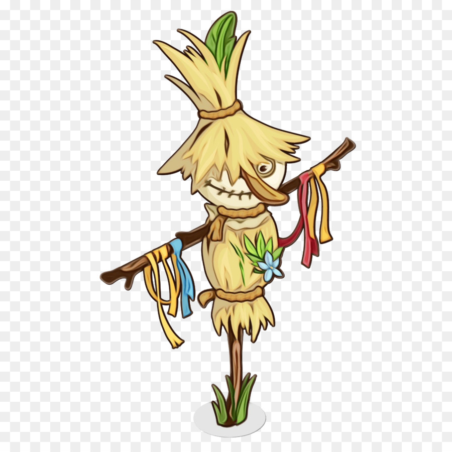 ClipArt personaggio fittizio di erba pianta dei cartoni animati - 