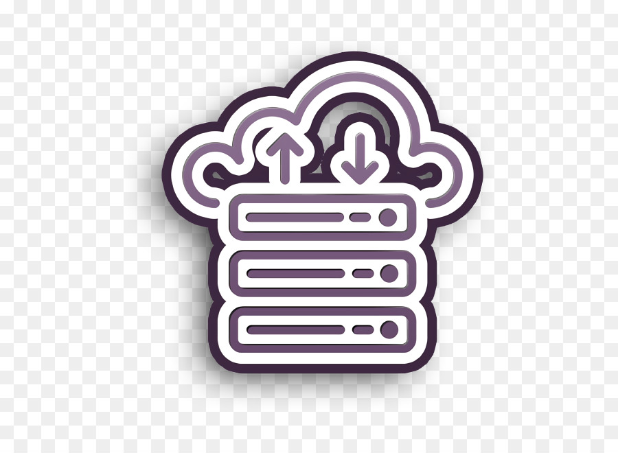 Data network icon Cloud icon