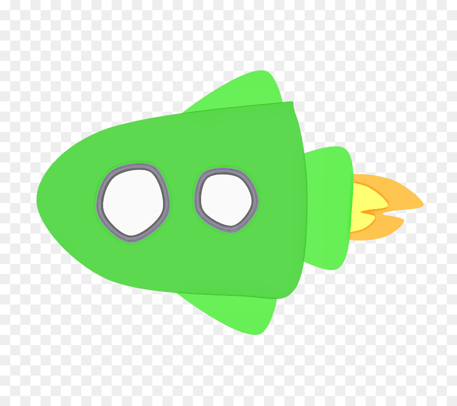 grüne Cartoon-ClipArt-Logo fiktive Figur - 