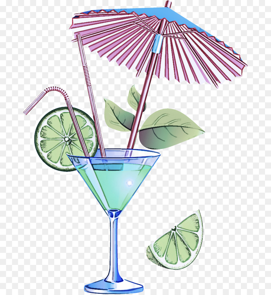 trinken Sie Regenschirmcocktail schmücken blaues Hawaii-alkoholisches Getränk - 