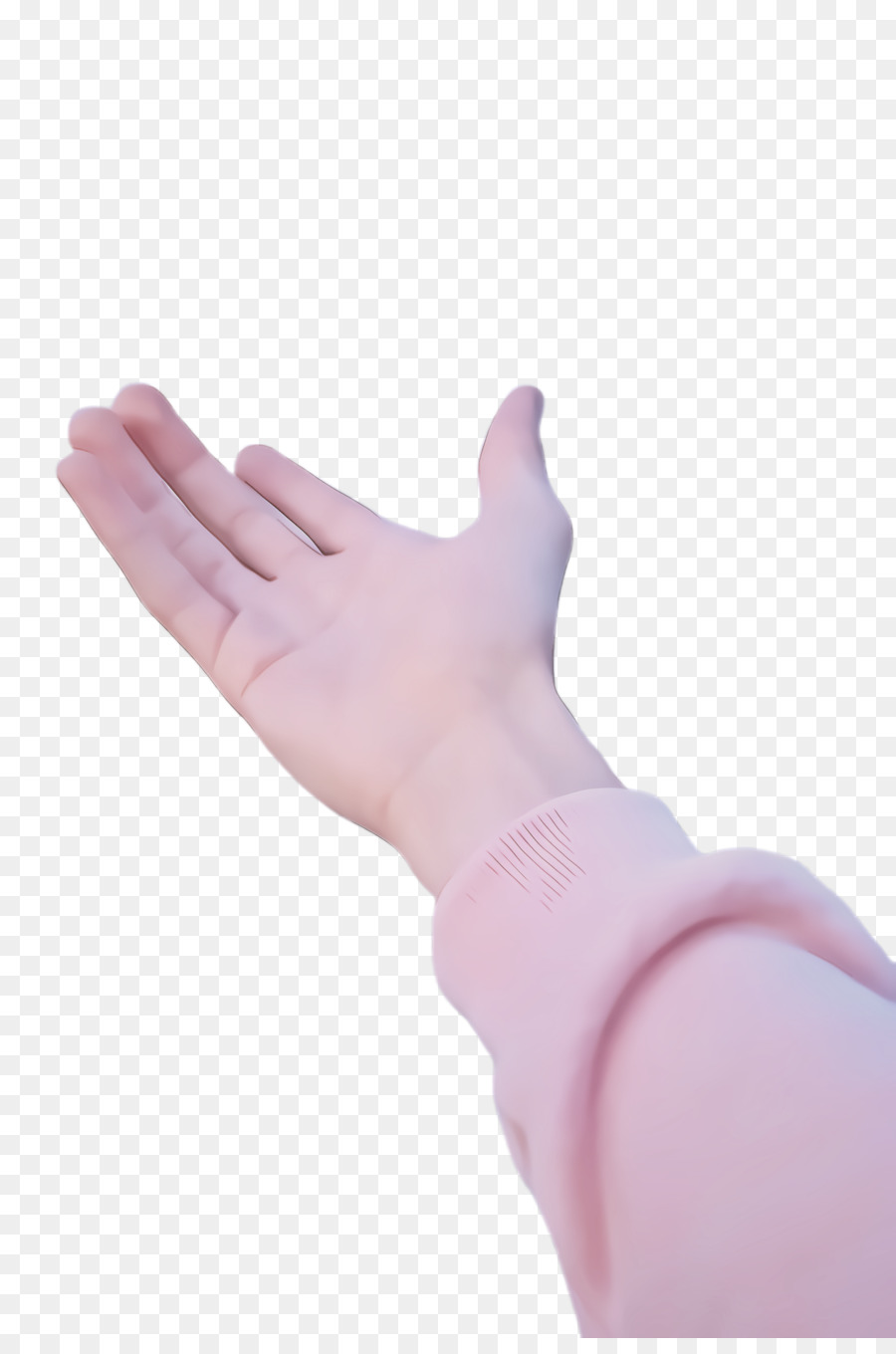finger hand wrist pink thumb