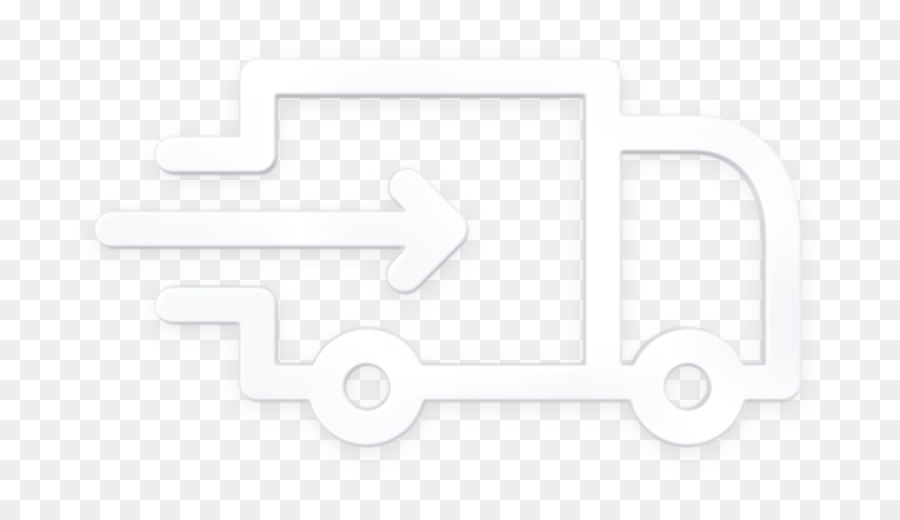 Biểu tượng xe tải Thương mại điện tử Đặt biểu tượng vận chuyển - 