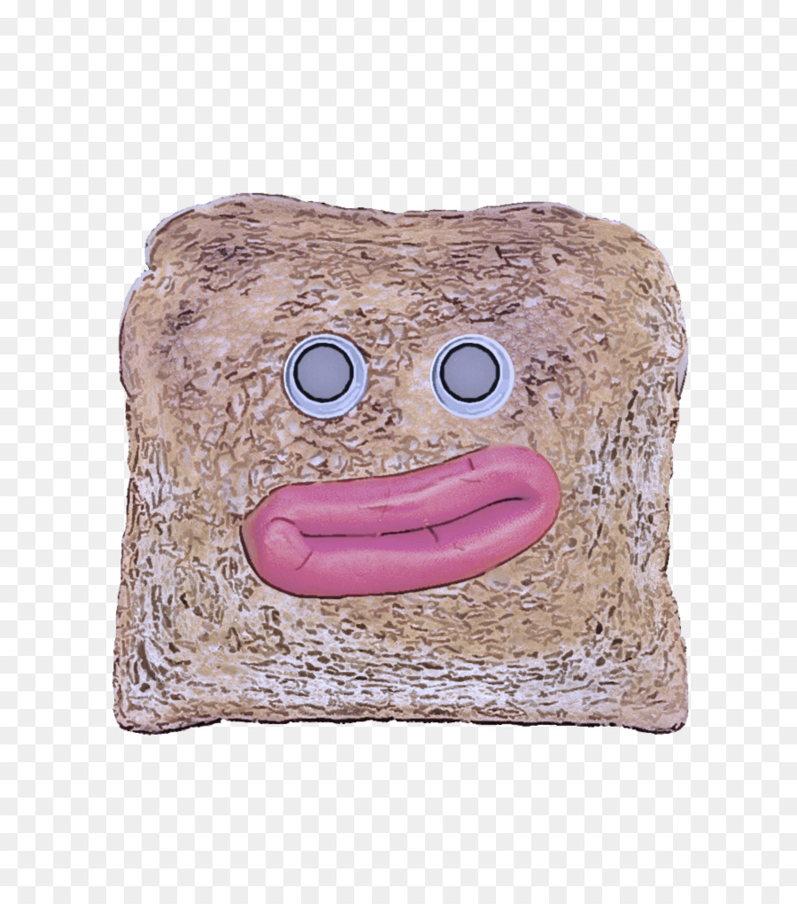 pink smile toast