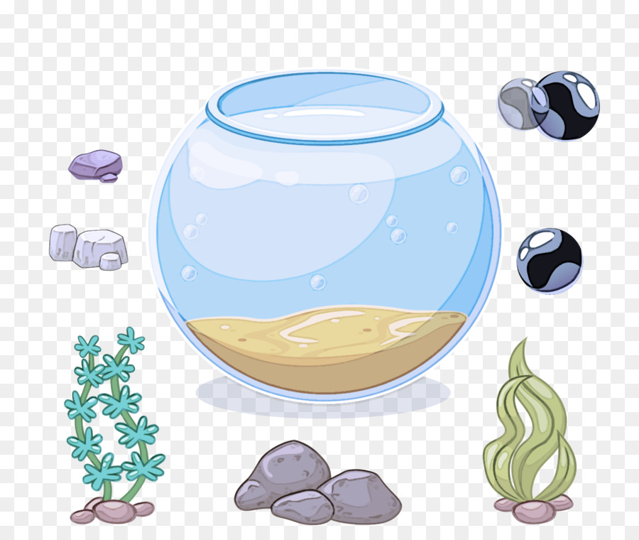clip art water plant glass