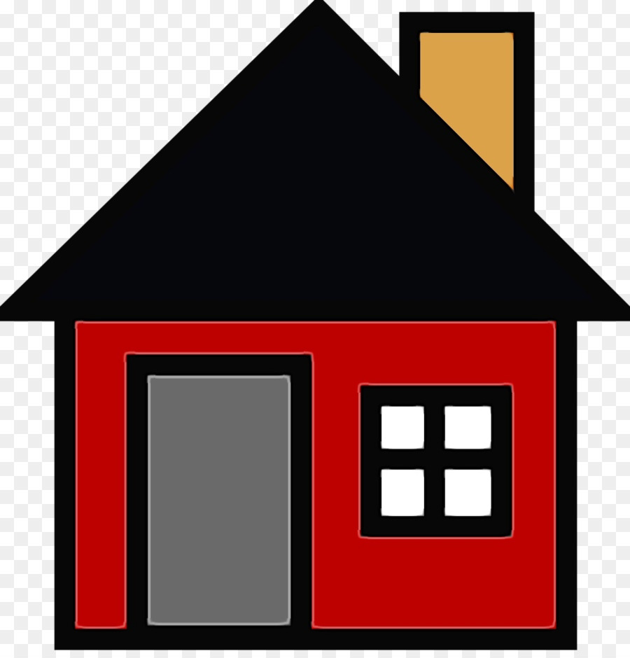 property clip art house line roof