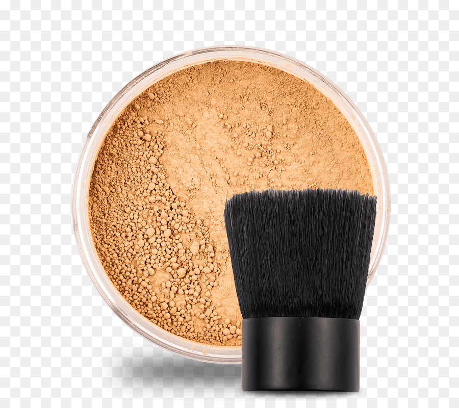 brush cosmetics beauty brown face powder