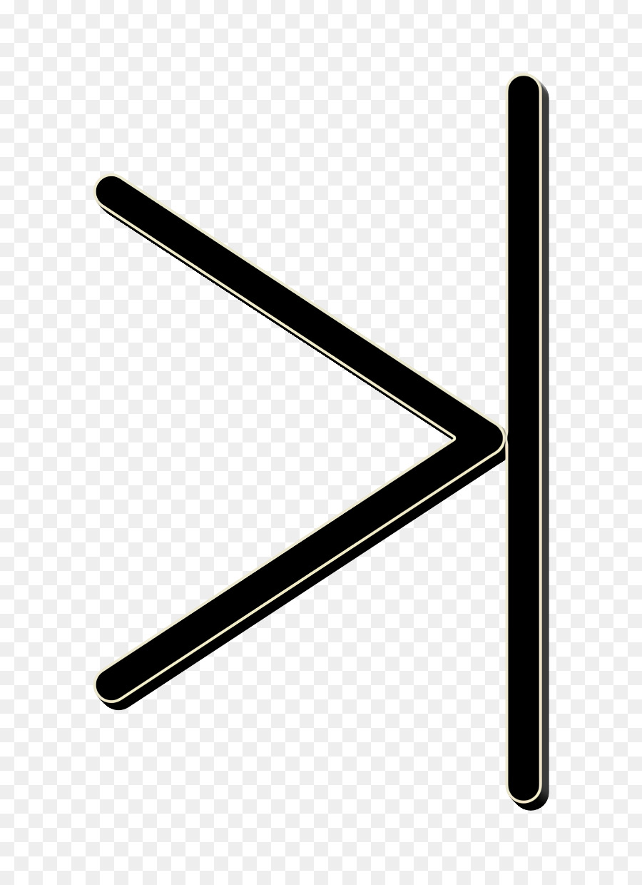 Pfeilsymbol Endesymbol rechtes Symbol - 