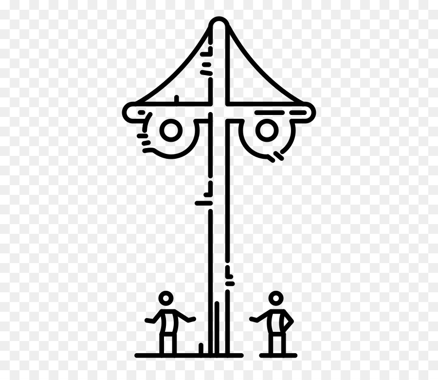 Zeichen Linie Beschilderung Symbol Strichzeichnungen - anderson power pole png