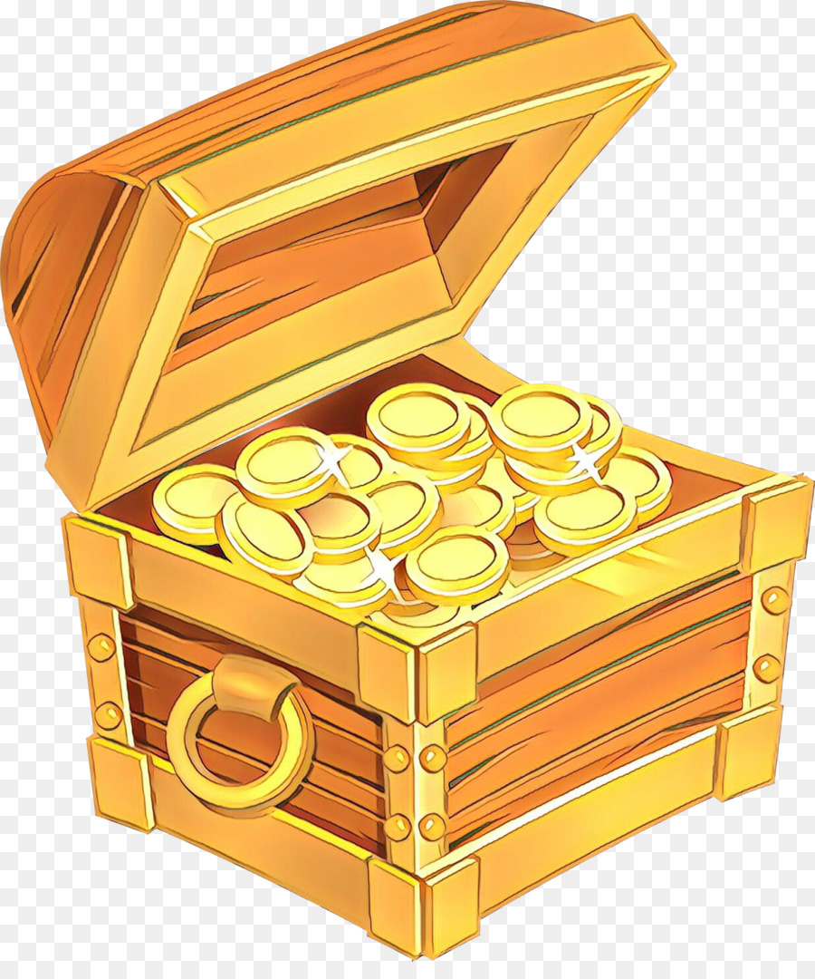 treasure box gold png download - 2545*3000 - Free Transparent Cartoon png  Download. - CleanPNG / KissPNG