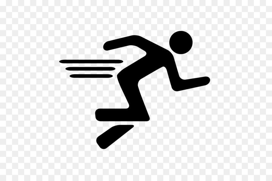 linea logo saltando il simbolo del carattere - Png di atletica leggera png