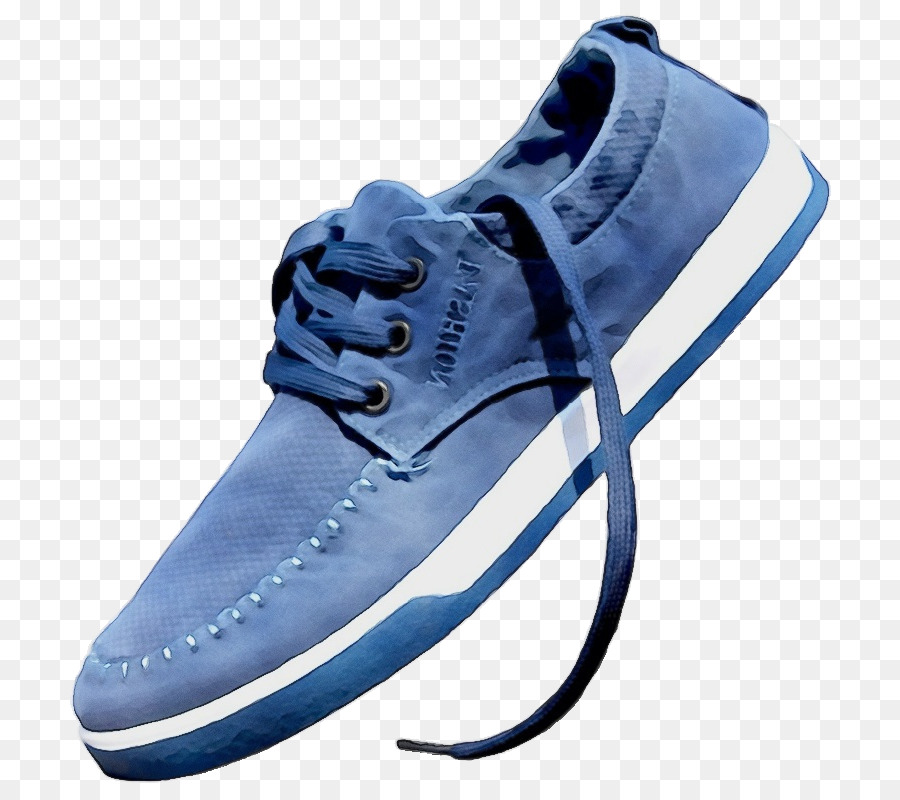 Schuh Schuhe Turnschuhe weiß blau - 