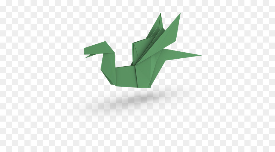 Origami - Tierpapierfalzen.