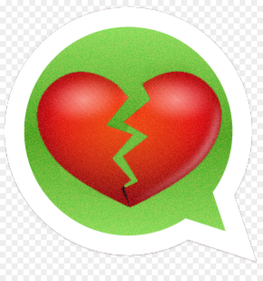 grünes rotes Herz-Liebes-Symbol - 