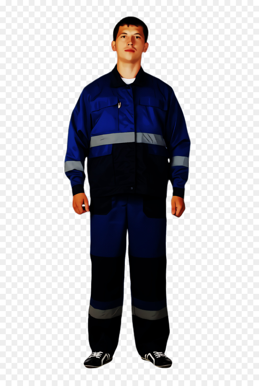 Kleidung blau Kampfkunst Uniform Uniform Arbeitskleidung - 