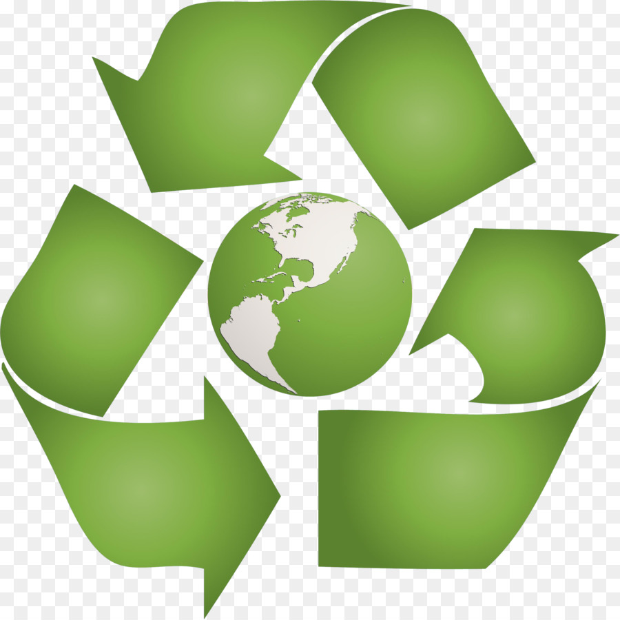 riciclaggio di logo simbolo verde - 