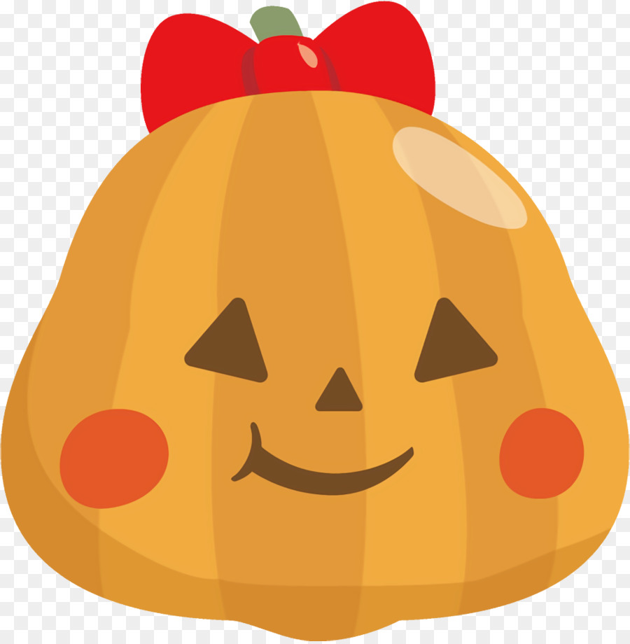 Kürbislaterne Halloween geschnitzter Kürbis - 
