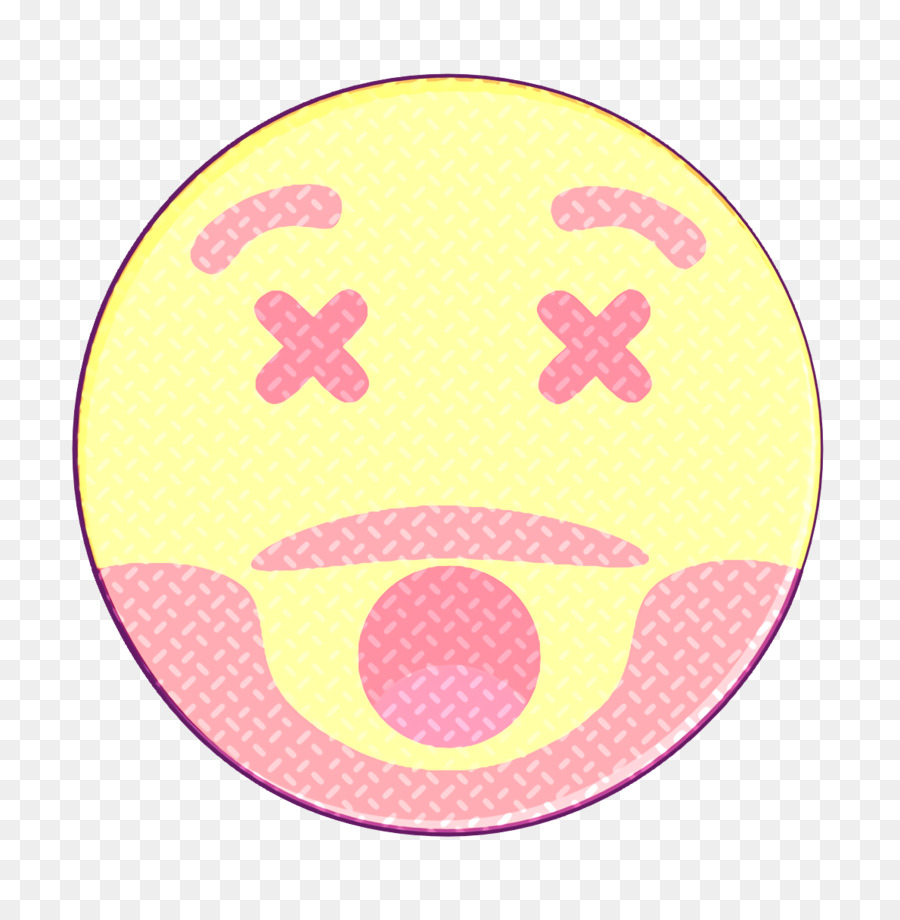 Icona della barba icona morta icona emoji - 