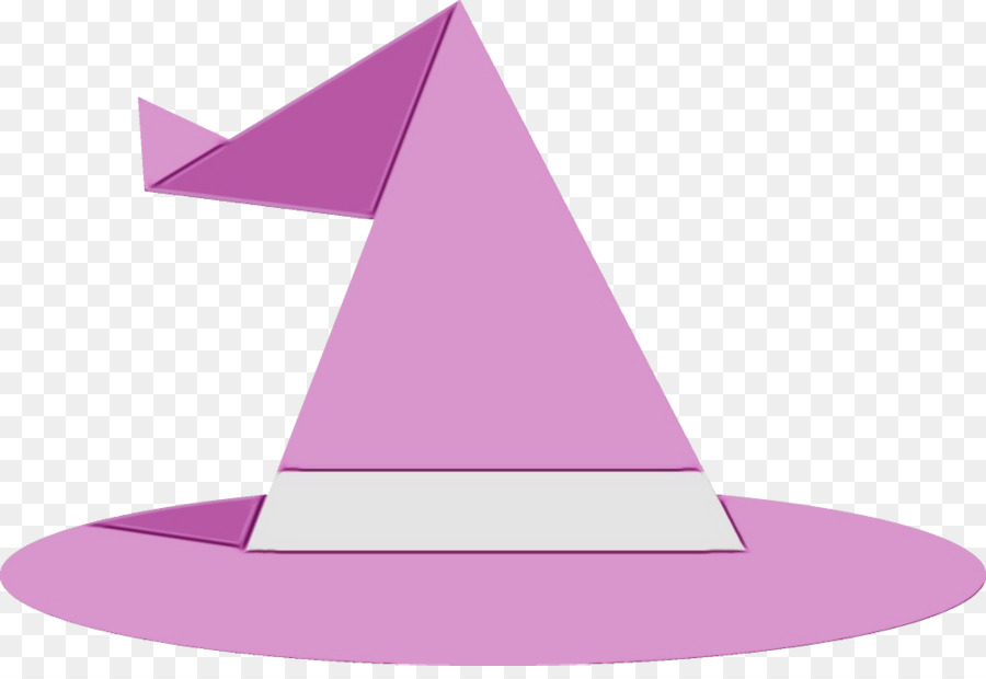 cone violet purple pink triangle